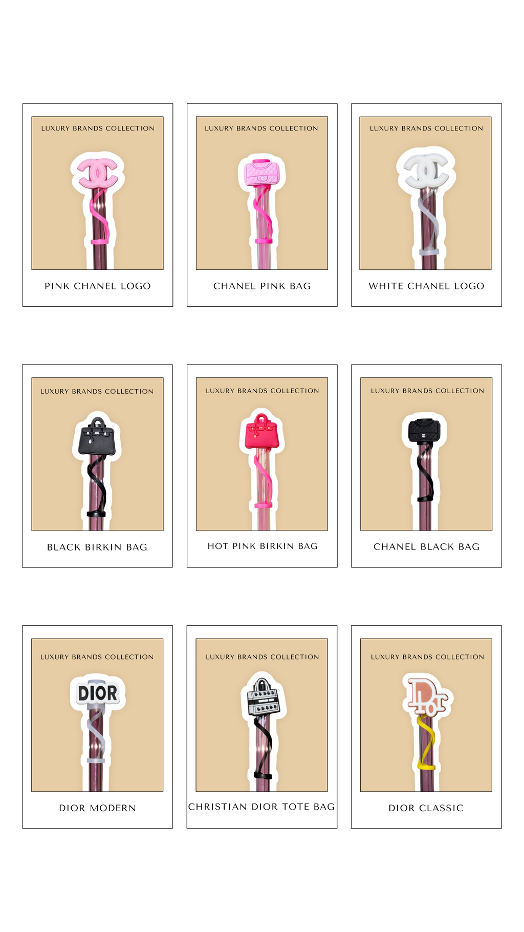 Straw Topper – Pick Your Favorite