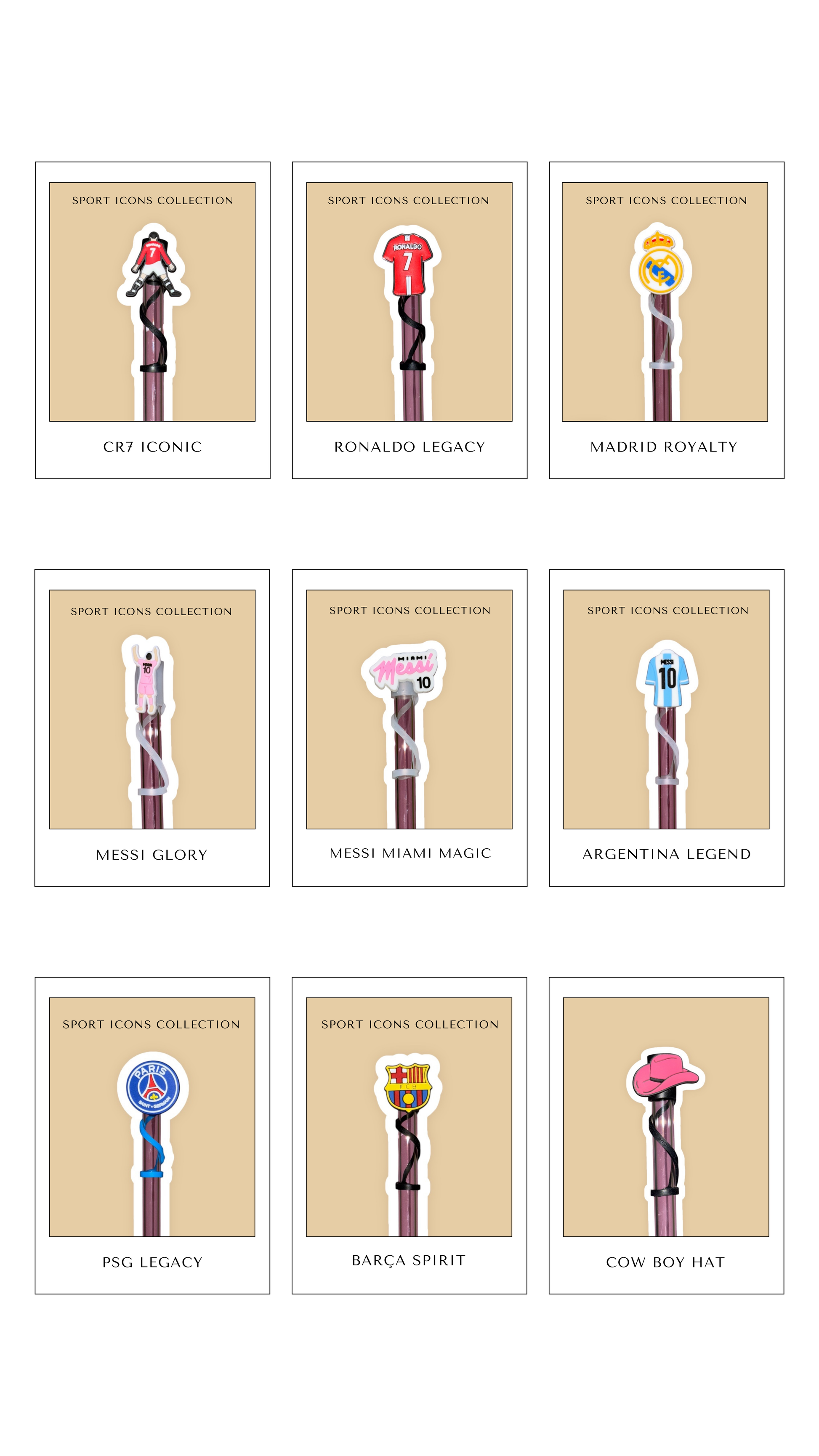 Straw Topper – Pick Your Favorite