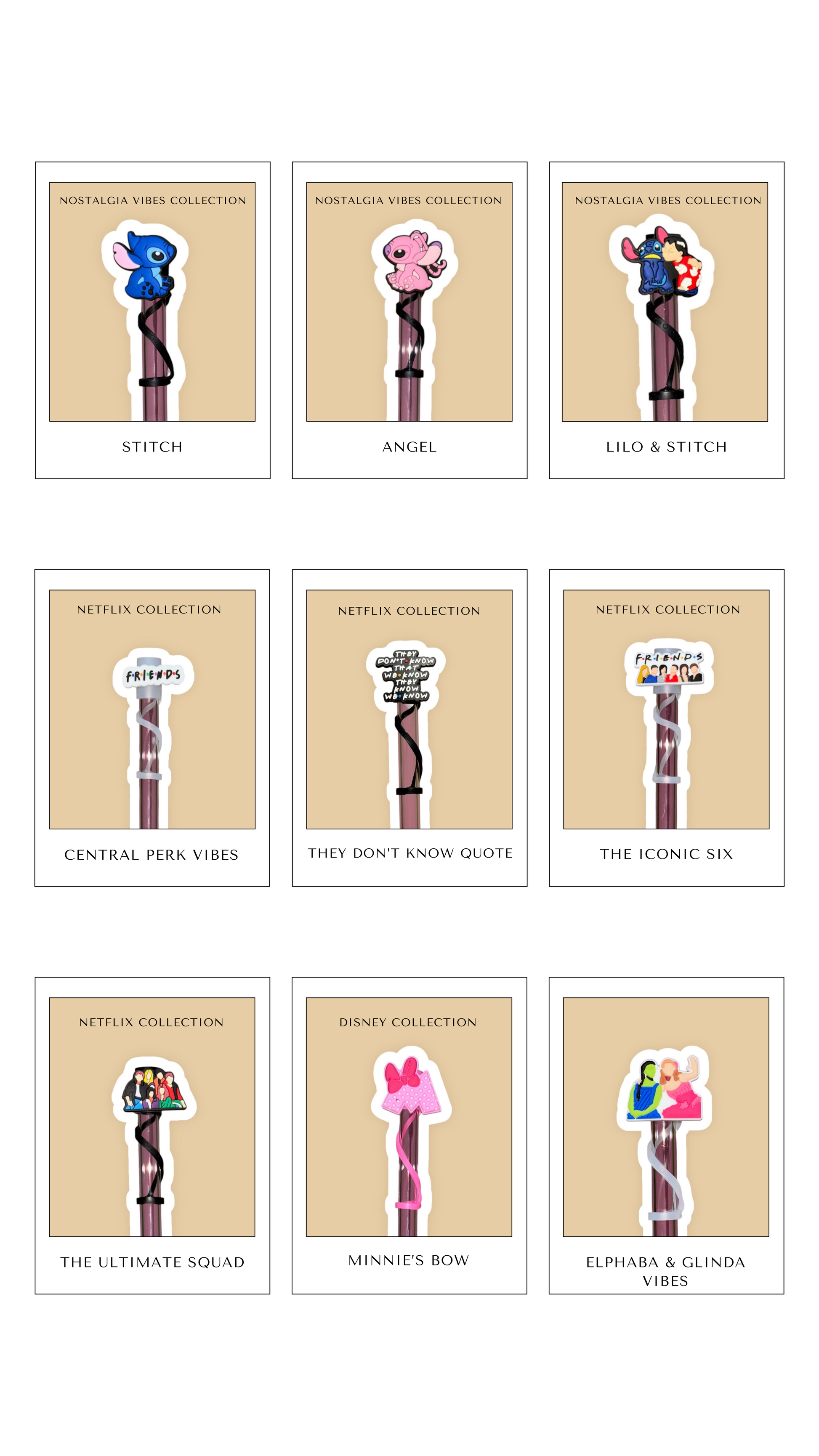 Straw Topper – Pick Your Favorite