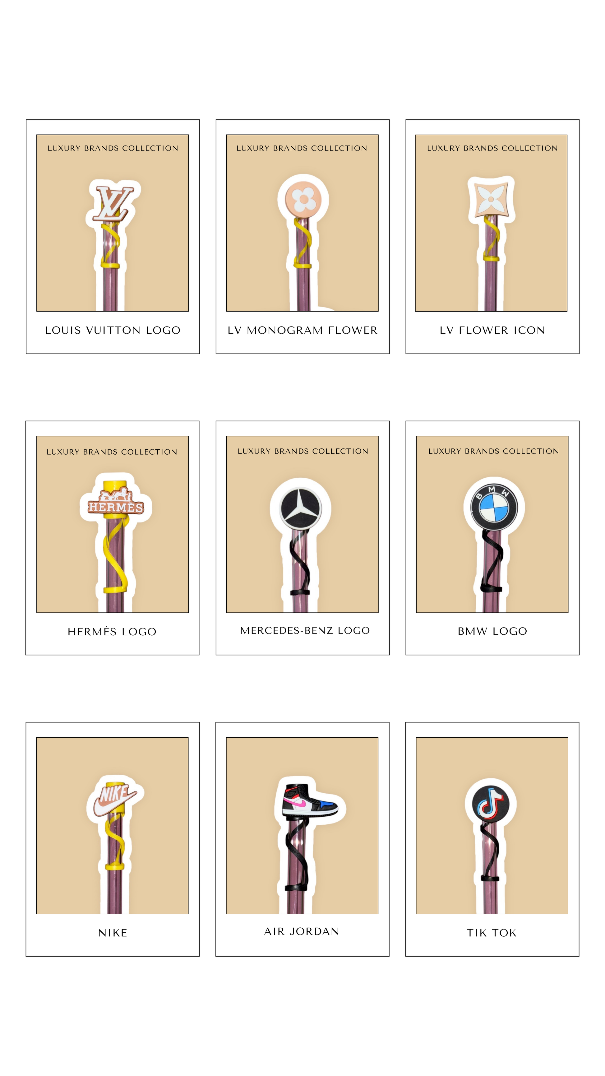 Straw Topper – Pick Your Favorite