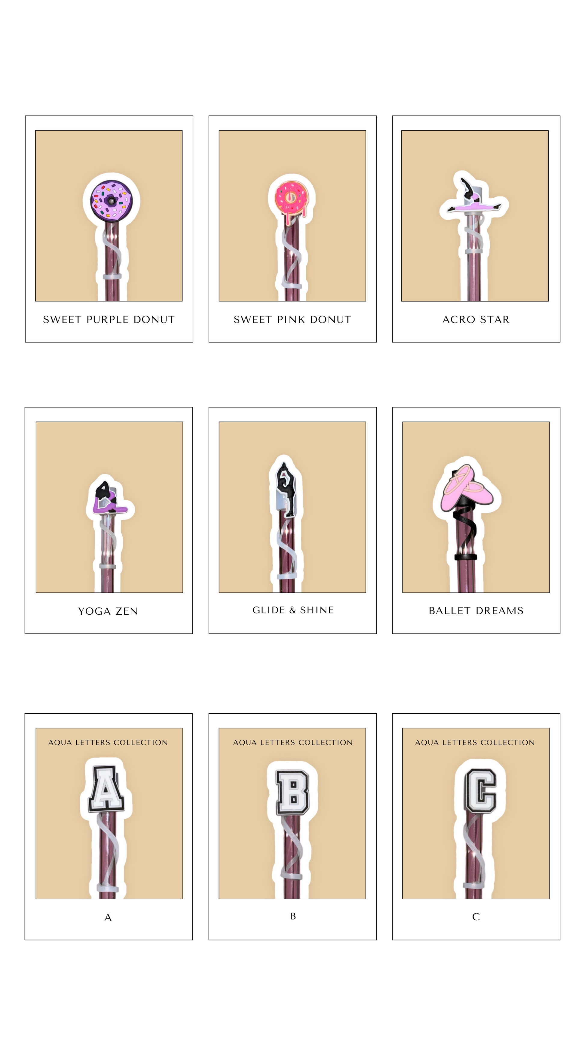 Straw Topper – Pick Your Favorite