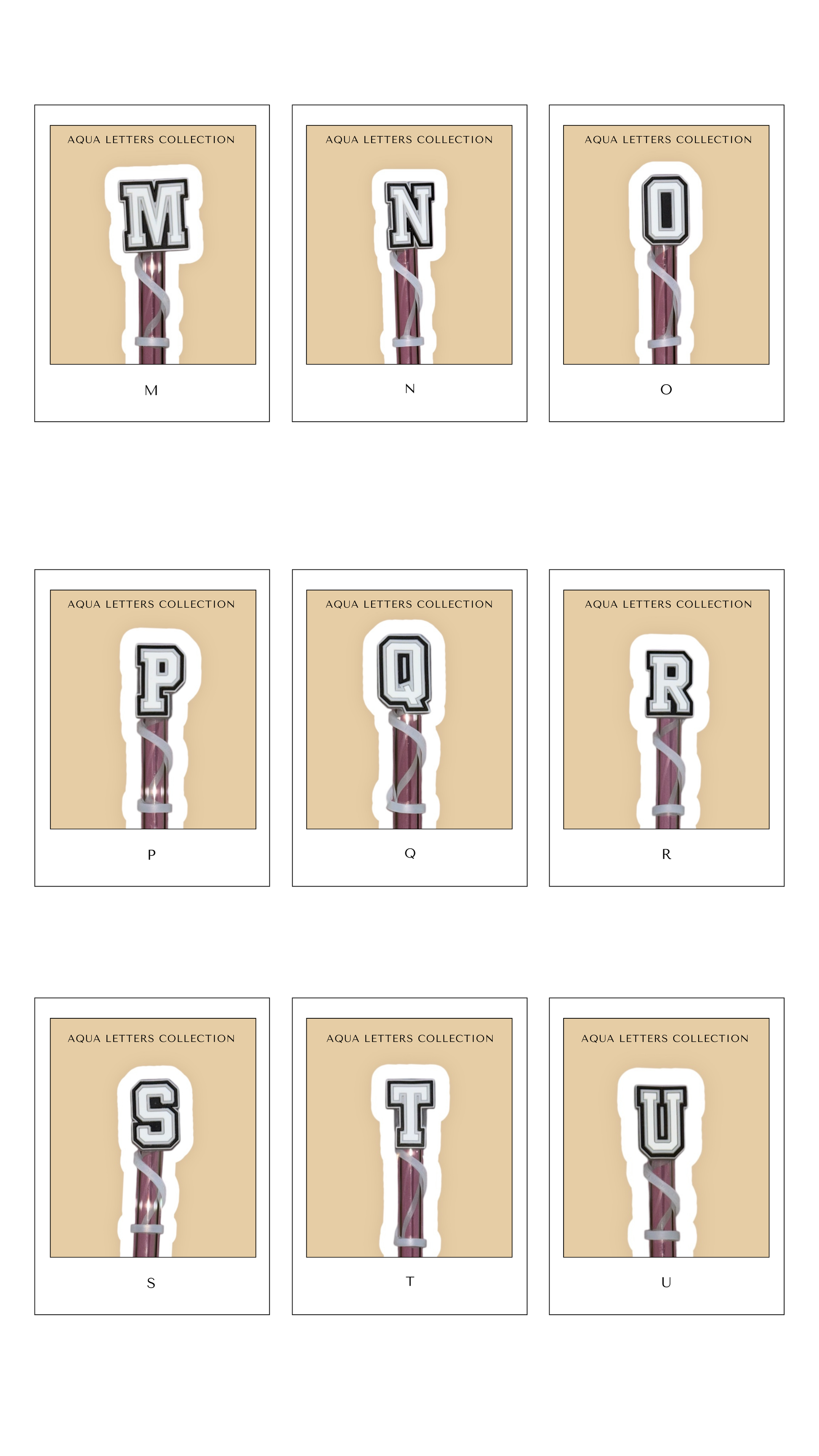 Straw Topper – Pick Your Favorite